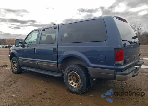 2003 Ford Excursion Xlt z USA, uszkodzony, nr VIN 1FMNU41S53ED67853